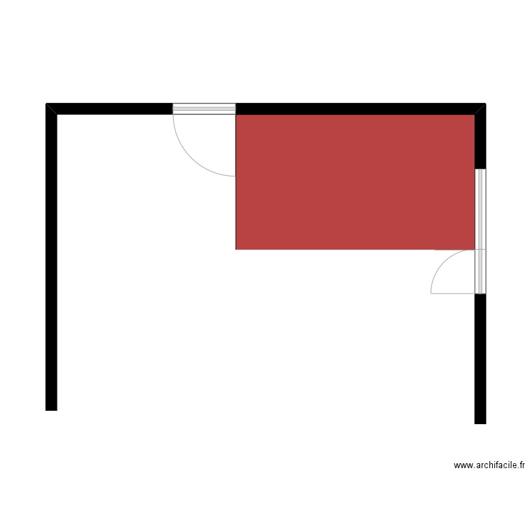 carrelage cuisine 12.35m2. Plan de 0 pièce et 0 m2