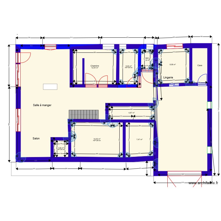 Base plan 210624 05. Plan de 0 pièce et 0 m2