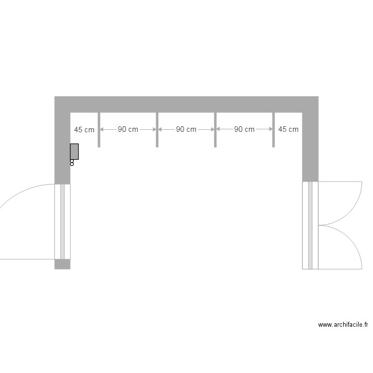 bagagerieJaurès. Plan de 0 pièce et 0 m2