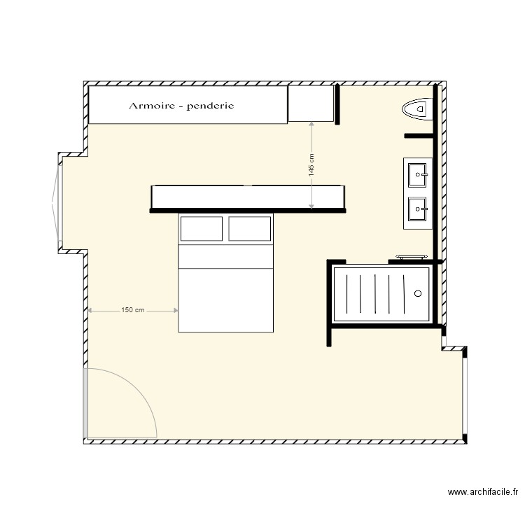 Barberainia Chambre parentale 1. Plan de 0 pièce et 0 m2