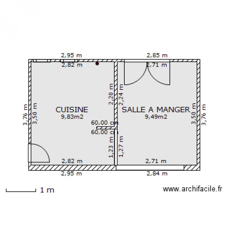 CUISINE REMY2. Plan de 0 pièce et 0 m2