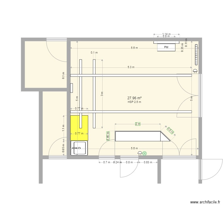 Perharidy. Plan de 0 pièce et 0 m2