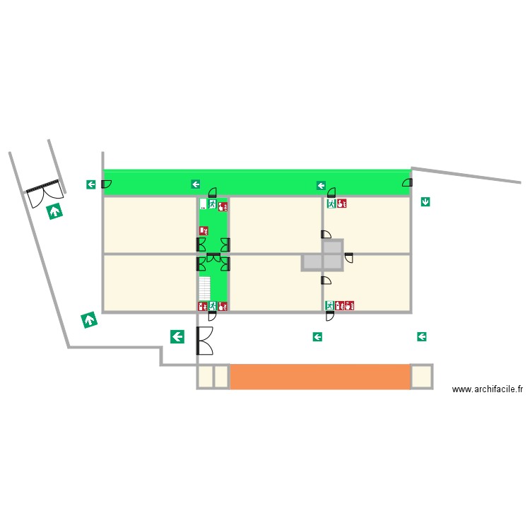 Saint Medard Hospiteau REZ. Plan de 0 pièce et 0 m2