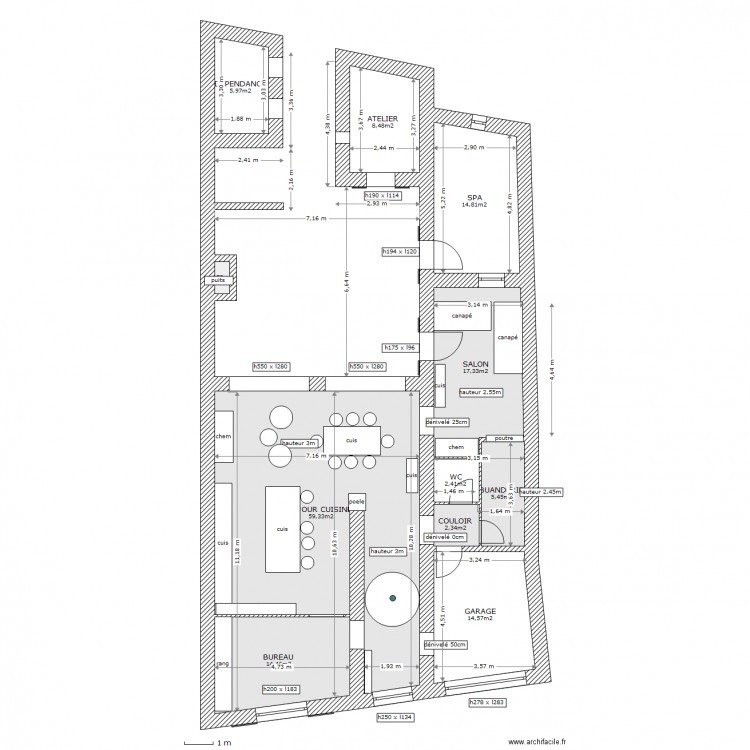 CASTELNAU RDC NEUF 3. Plan de 0 pièce et 0 m2