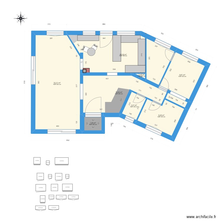 Drachenbronn 21.09.2023_avec cuisine4. Plan de 8 pièces et 100 m2