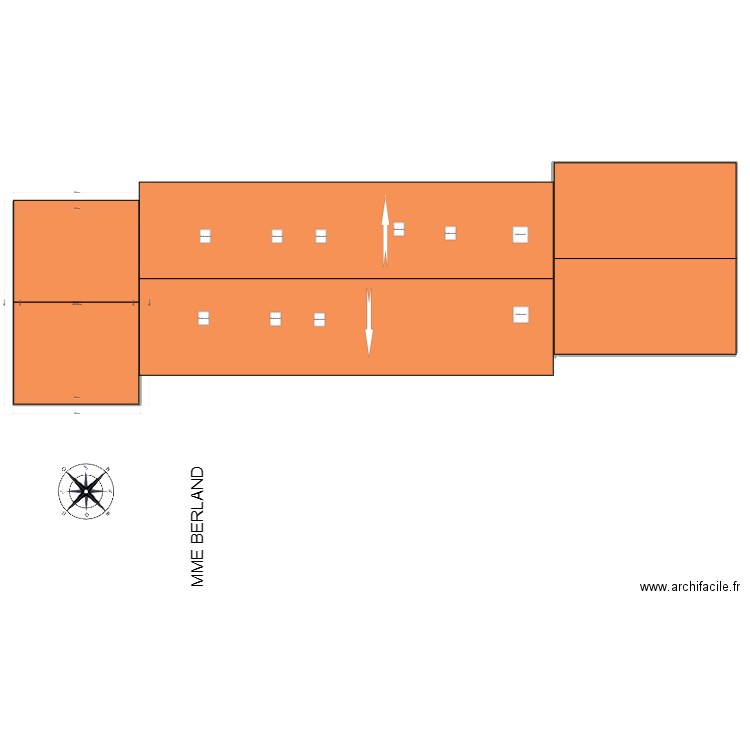 BERLAND. Plan de 0 pièce et 0 m2