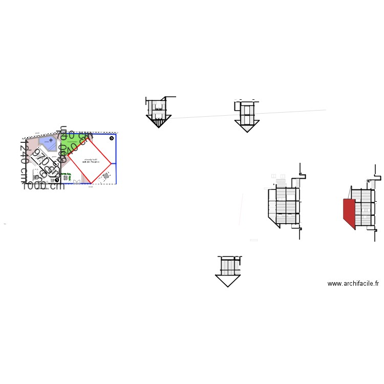 HOUSE 2 BEDROOMS. Plan de 0 pièce et 0 m2