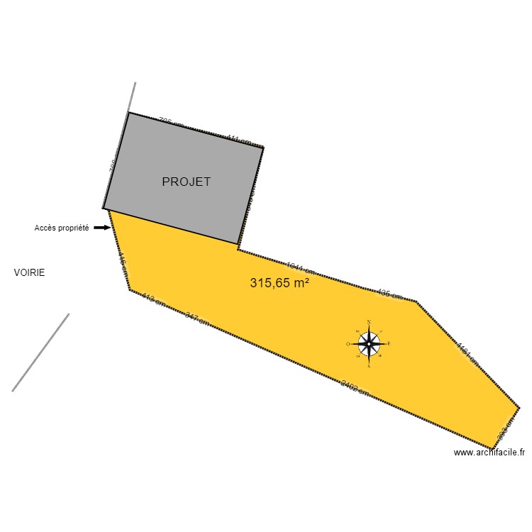 cadastre. Plan de 0 pièce et 0 m2