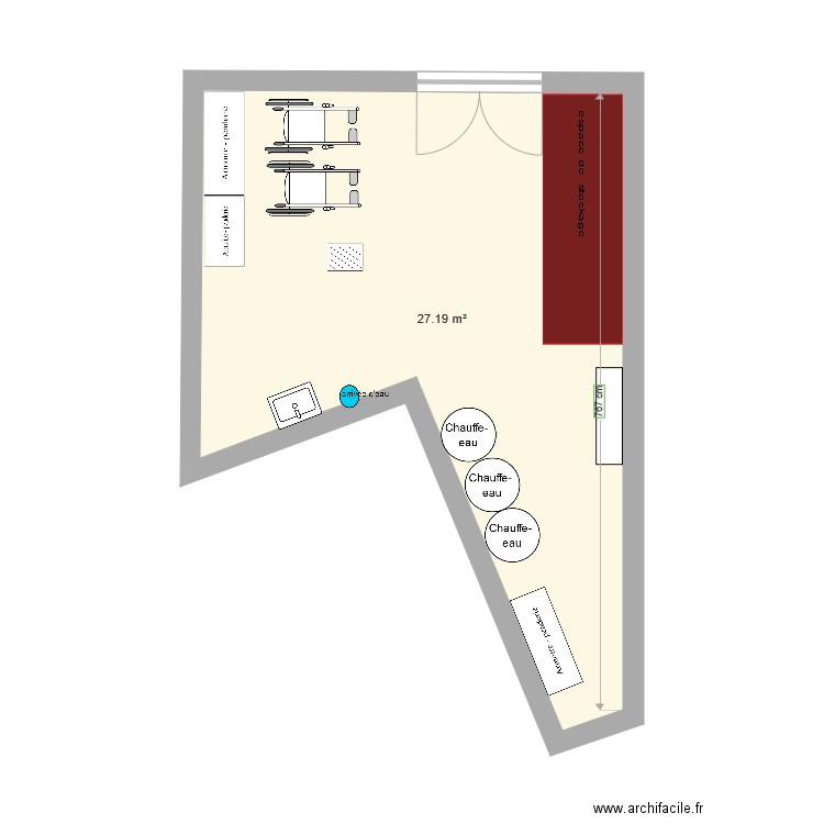 ecamousse. Plan de 0 pièce et 0 m2