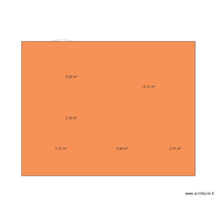 chalet. Plan de 0 pièce et 0 m2