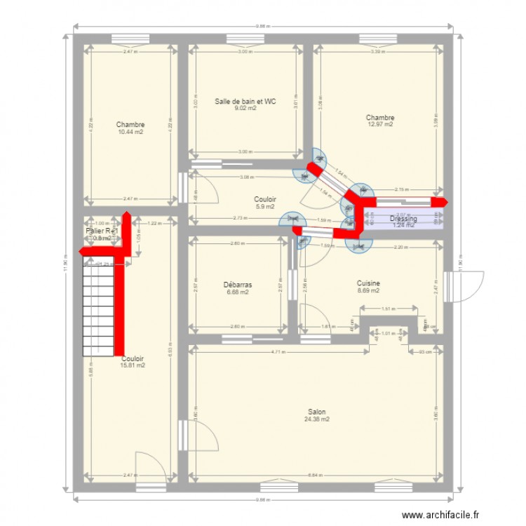 Ferme de Loyette. Plan de 0 pièce et 0 m2