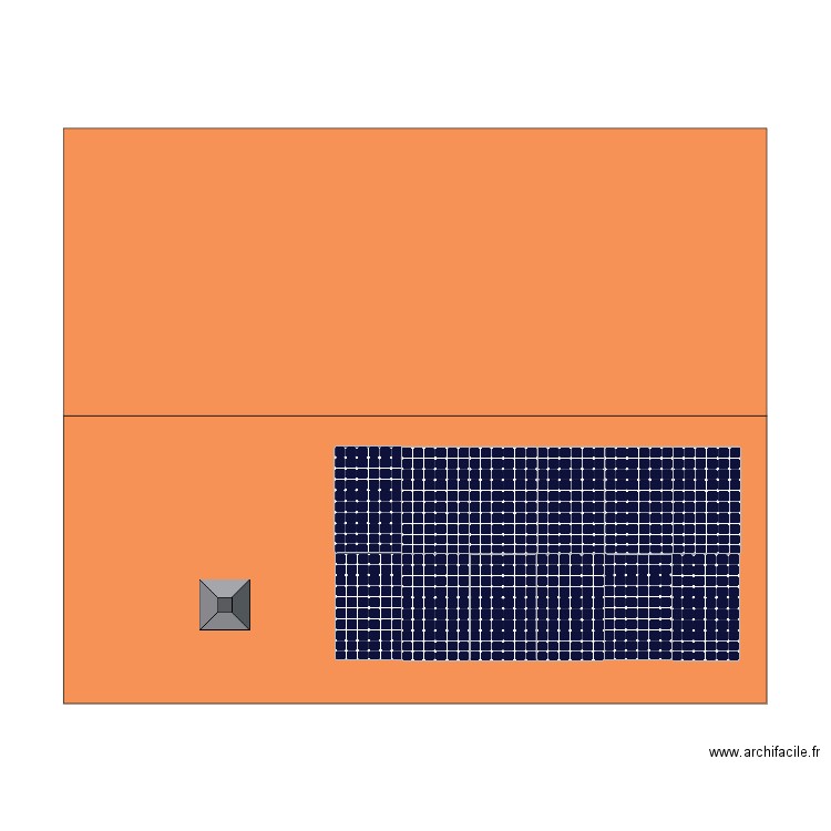 toiture. Plan de 0 pièce et 0 m2