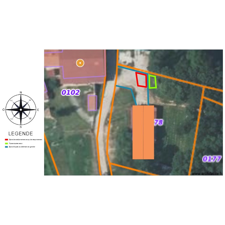 planmasse. Plan de 0 pièce et 0 m2