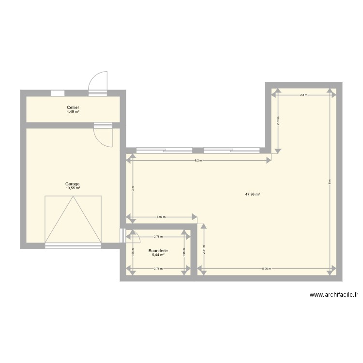 Maison combe des oiseaux . Plan de 0 pièce et 0 m2