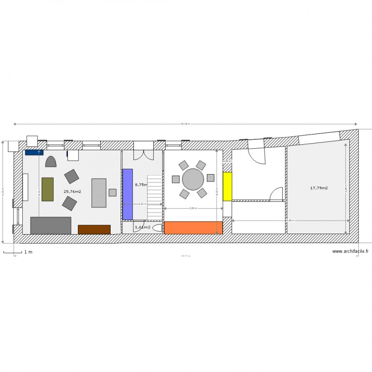 MAISON ANCIENNE BAS 5. Plan de 0 pièce et 0 m2