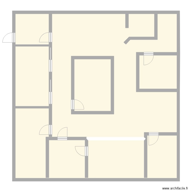 clinique. Plan de 0 pièce et 0 m2