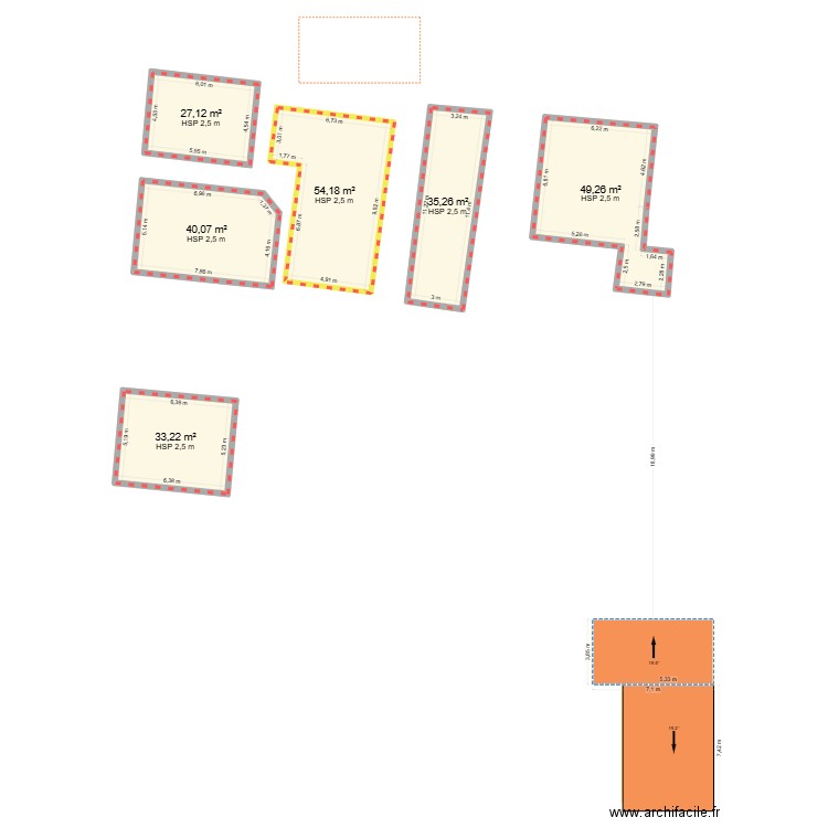 Maison Mana 3. Plan de 31 pièces et 877 m2