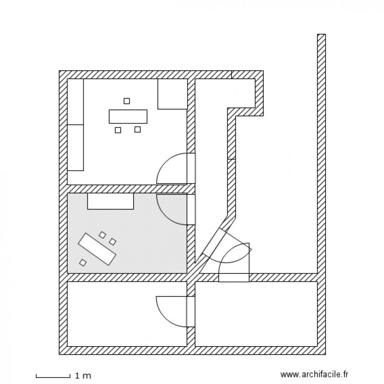 salle de reunion  2bureau. Plan de 0 pièce et 0 m2