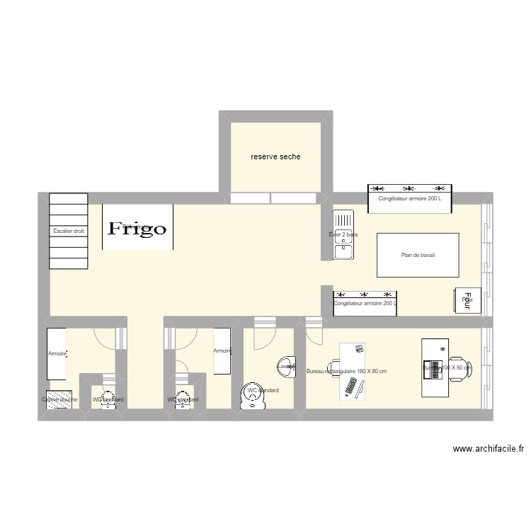 plan etage. Plan de 0 pièce et 0 m2