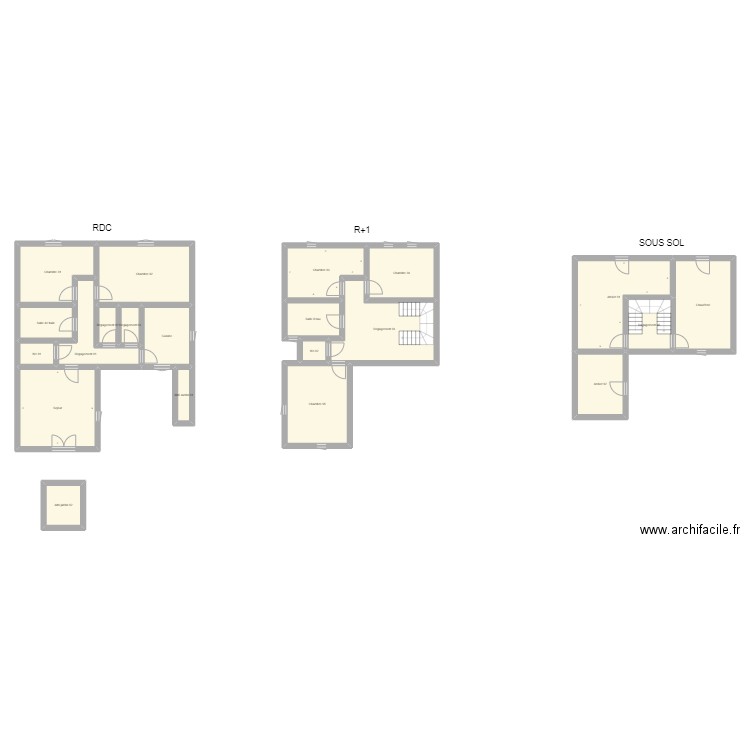 350602012. Plan de 21 pièces et 214 m2