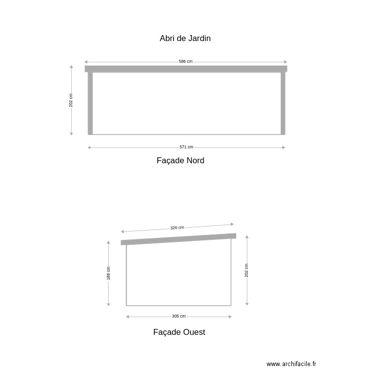 abri de jardin 1. Plan de 0 pièce et 0 m2