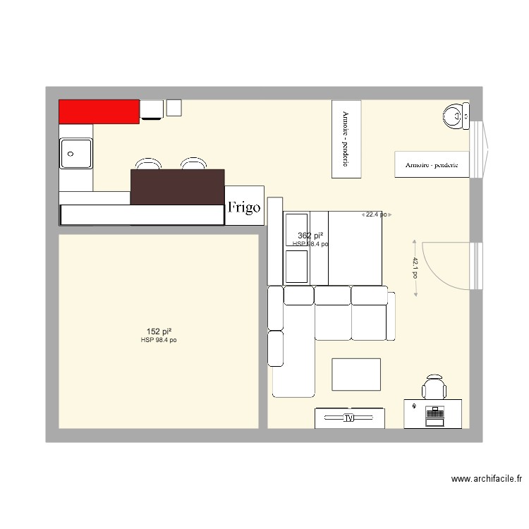 Garage été 2021. Plan de 0 pièce et 0 m2