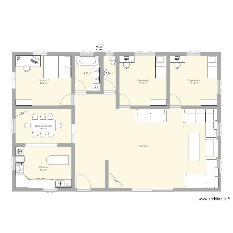 projet maroc. Plan de 0 pièce et 0 m2