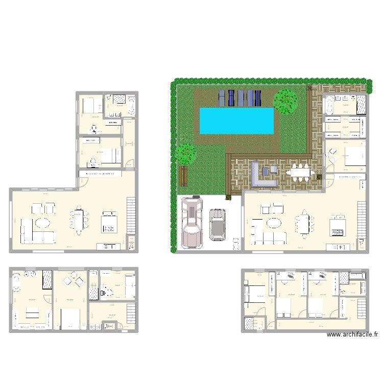 Plan nouvelle maison v3. Plan de 0 pièce et 0 m2