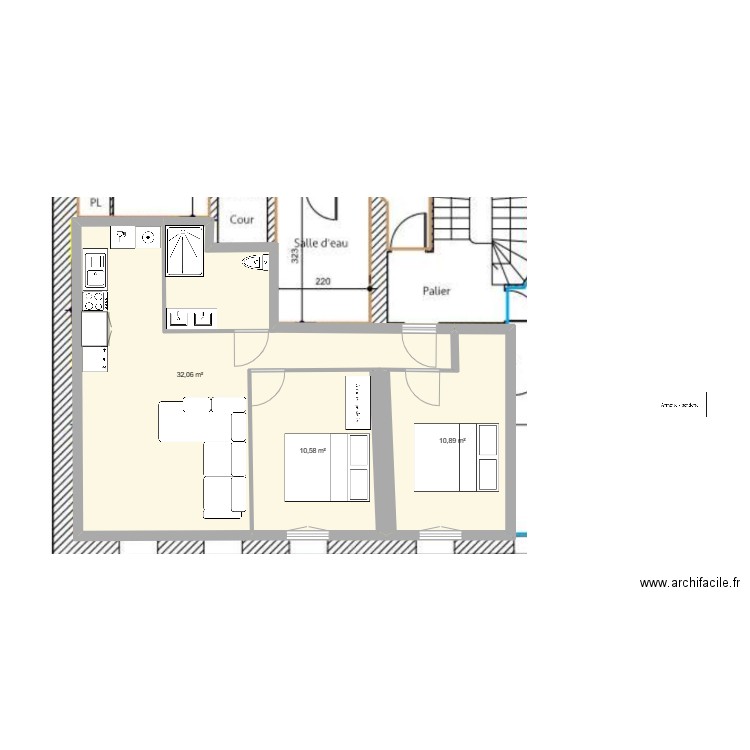 plan initiaux VF2 lot 7. Plan de 0 pièce et 0 m2