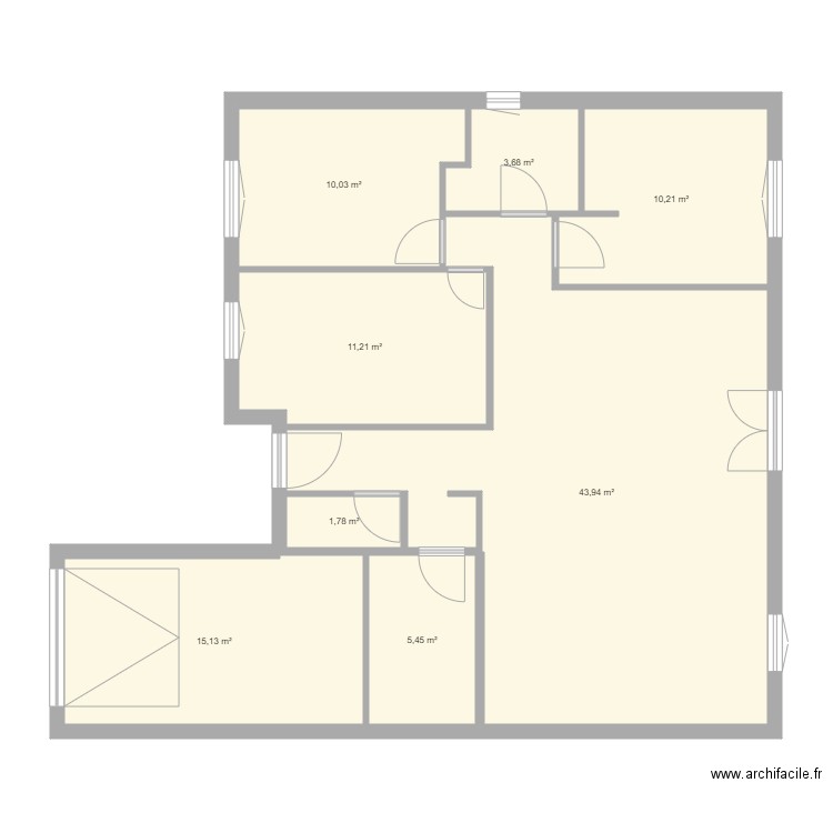 fargues V1. Plan de 0 pièce et 0 m2