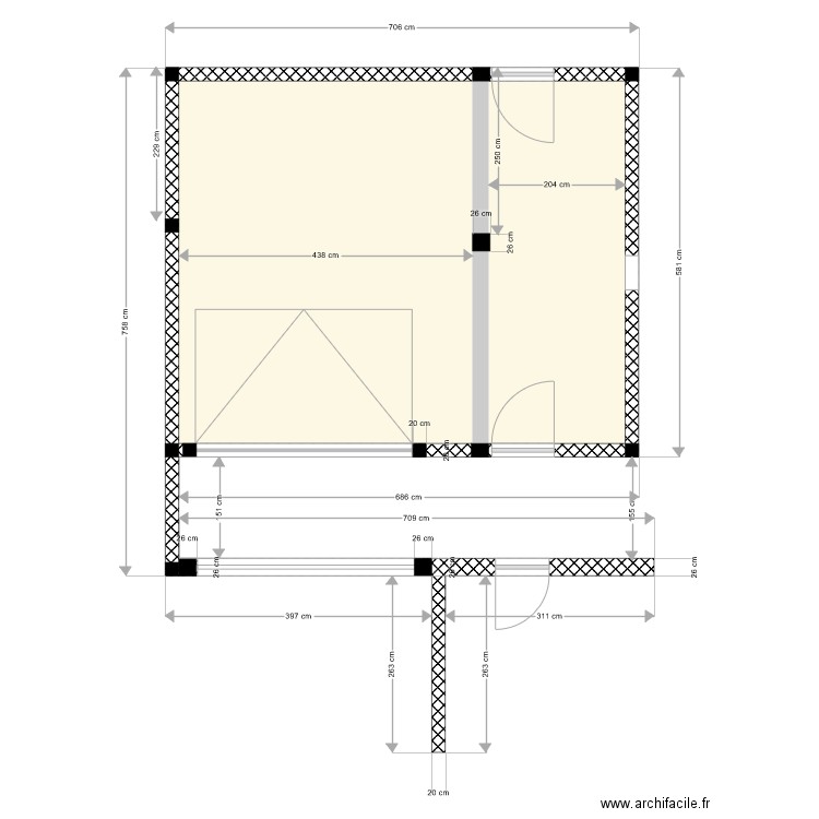 Garage version 11 04 21. Plan de 0 pièce et 0 m2