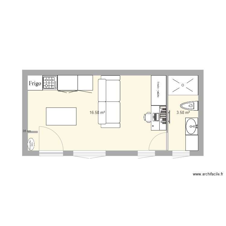 Plan intérieur test 11. Plan de 0 pièce et 0 m2