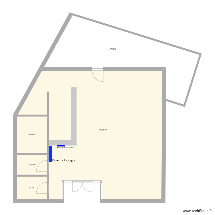 55320_Plano_Actual_Def. Plan de 4 pièces et 89 m2