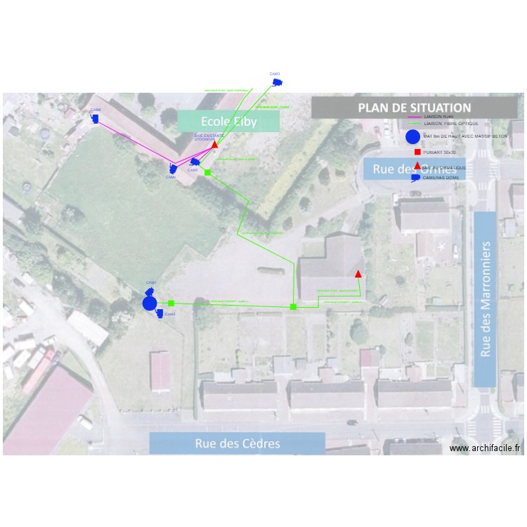 PROJET CITY STADE VIDEOSURVEILLANCE. Plan de 0 pièce et 0 m2