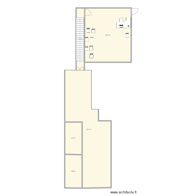 pièce lycée . Plan de 0 pièce et 0 m2