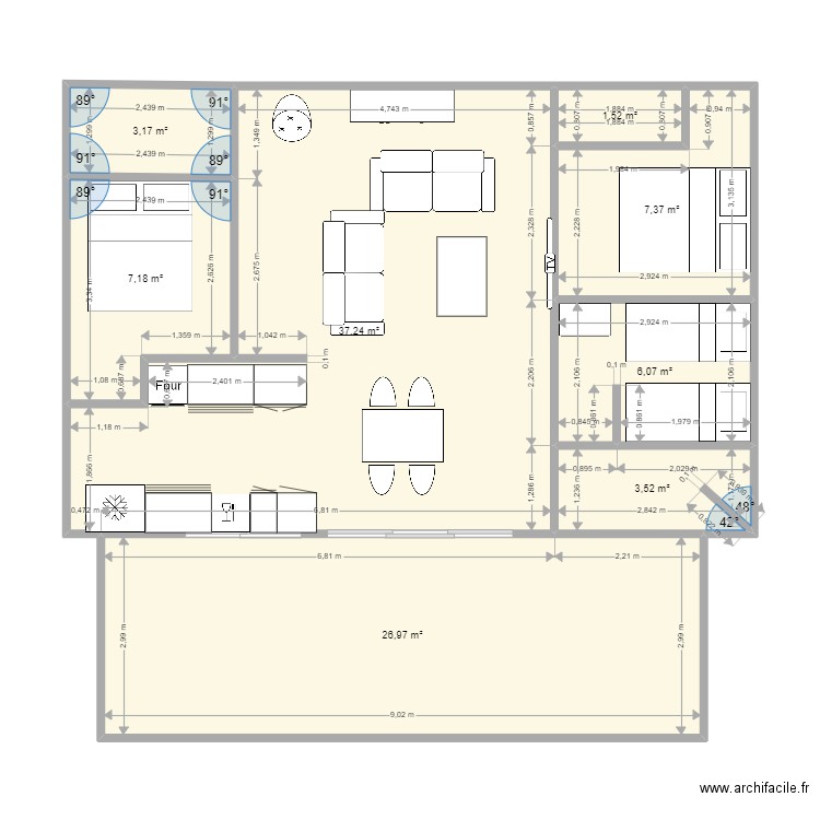 macmich. Plan de 0 pièce et 0 m2