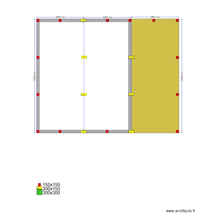 Ж 2 Сваи. Plan de 1 pièce et 13 m2