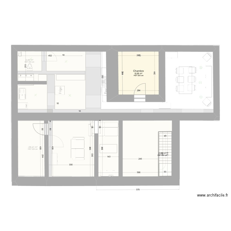 Claude Scohier ( particulier )4. Plan de 5 pièces et 89 m2