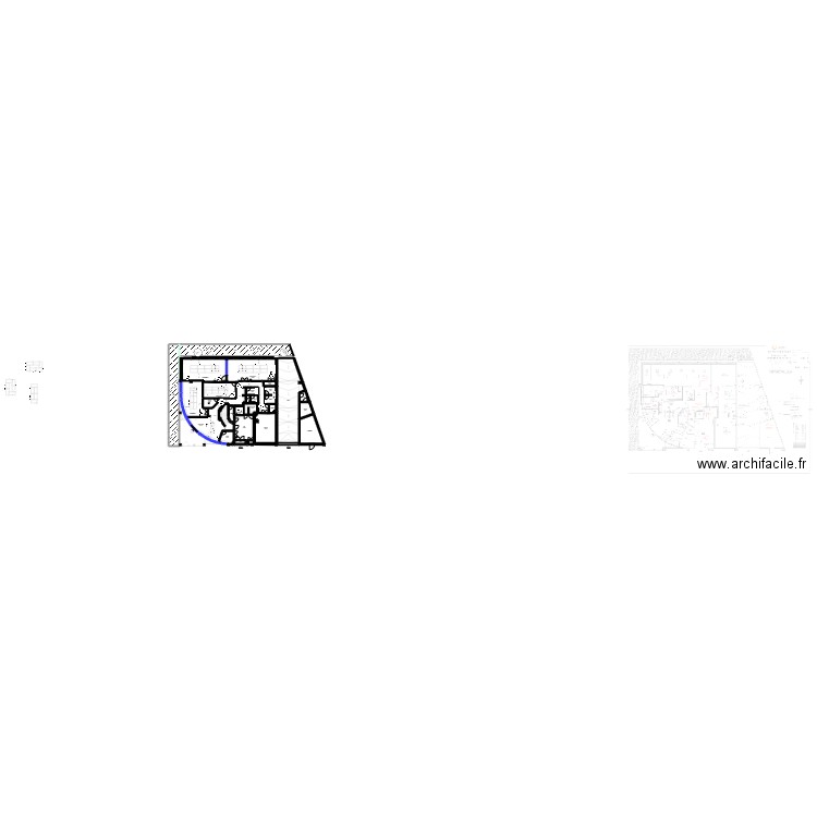 Lyon Domer V1. Plan de 36 pièces et 631 m2