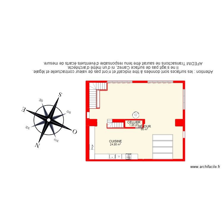 BI17092. Plan de 41 pièces et 366 m2