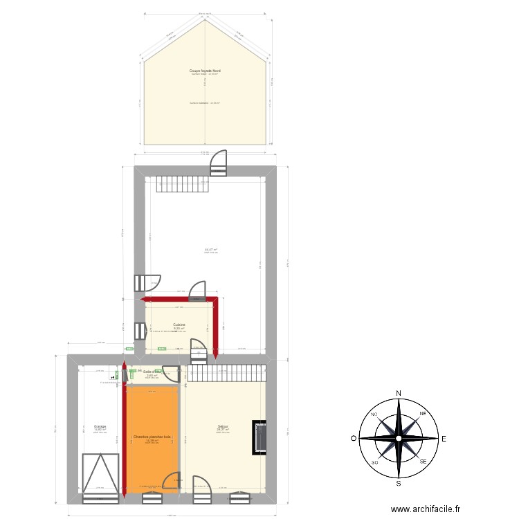 ML24008556 SAINT GUILHEM ODOS. Plan de 13 pièces et 229 m2