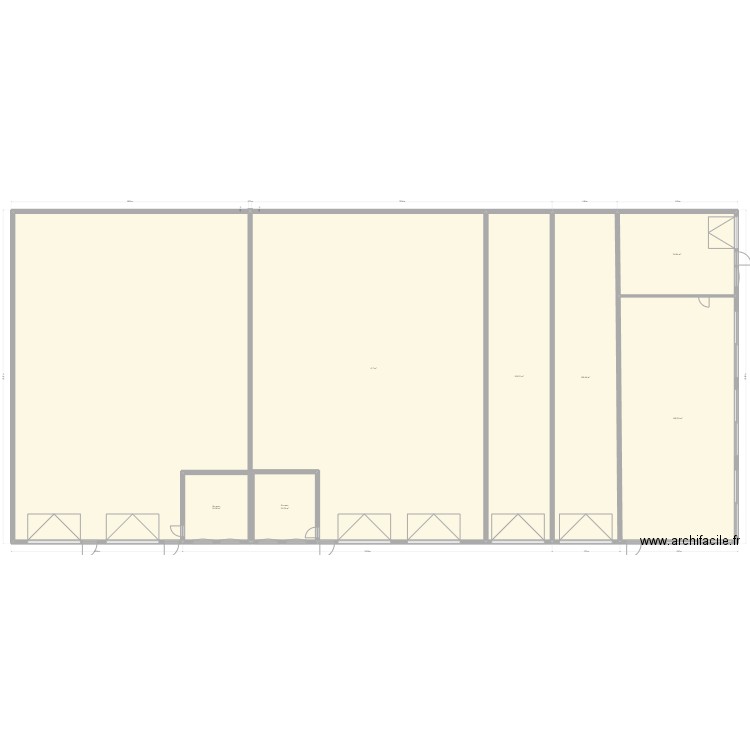 depot2. Plan de 21 pièces et 2004 m2