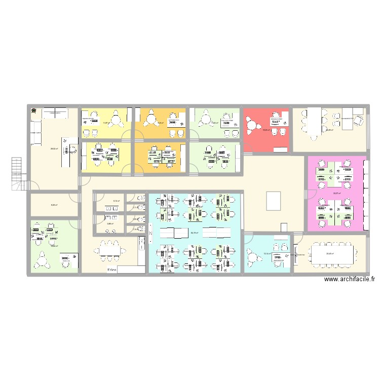 PARLYM 2025. Plan de 21 pièces et 371 m2