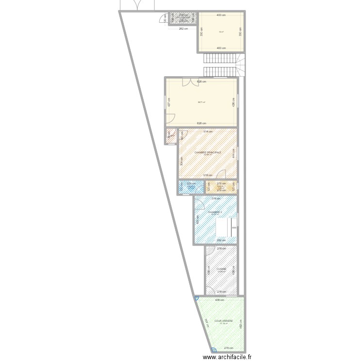 SOATEC SARLU KPALA. Plan de 10 pièces et 119 m2