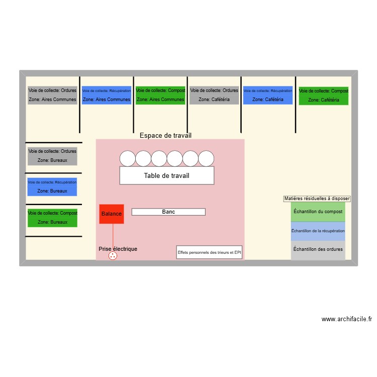 Plan. Plan de 1 pièce et 119 m2