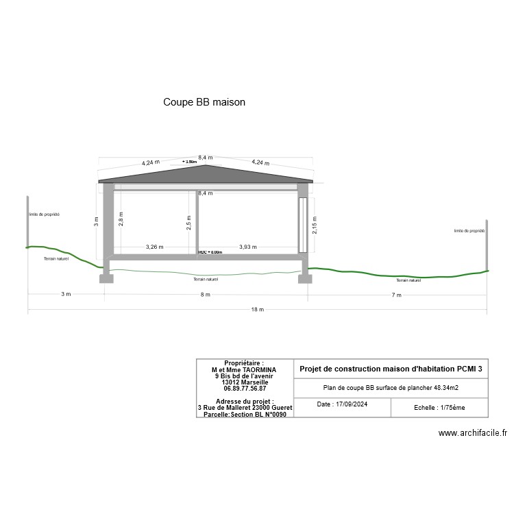 PCMI 3. Plan de 0 pièce et 0 m2