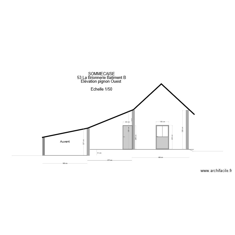 Bat B Pignon Ouest. Plan de 0 pièce et 0 m2