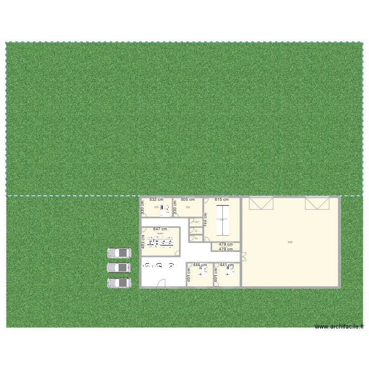 BATIMENT CONFORMITEC. Plan de 11 pièces et 406 m2