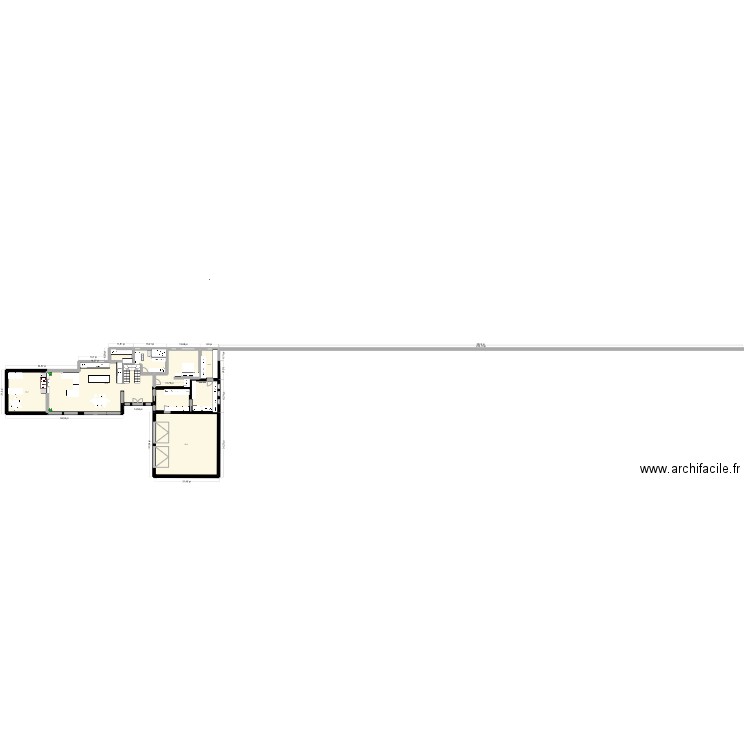 calixtecrepeau. Plan de 5 pièces et 305 m2