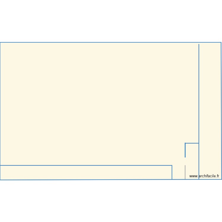 CUISINE. Plan de 1 pièce et 961 m2